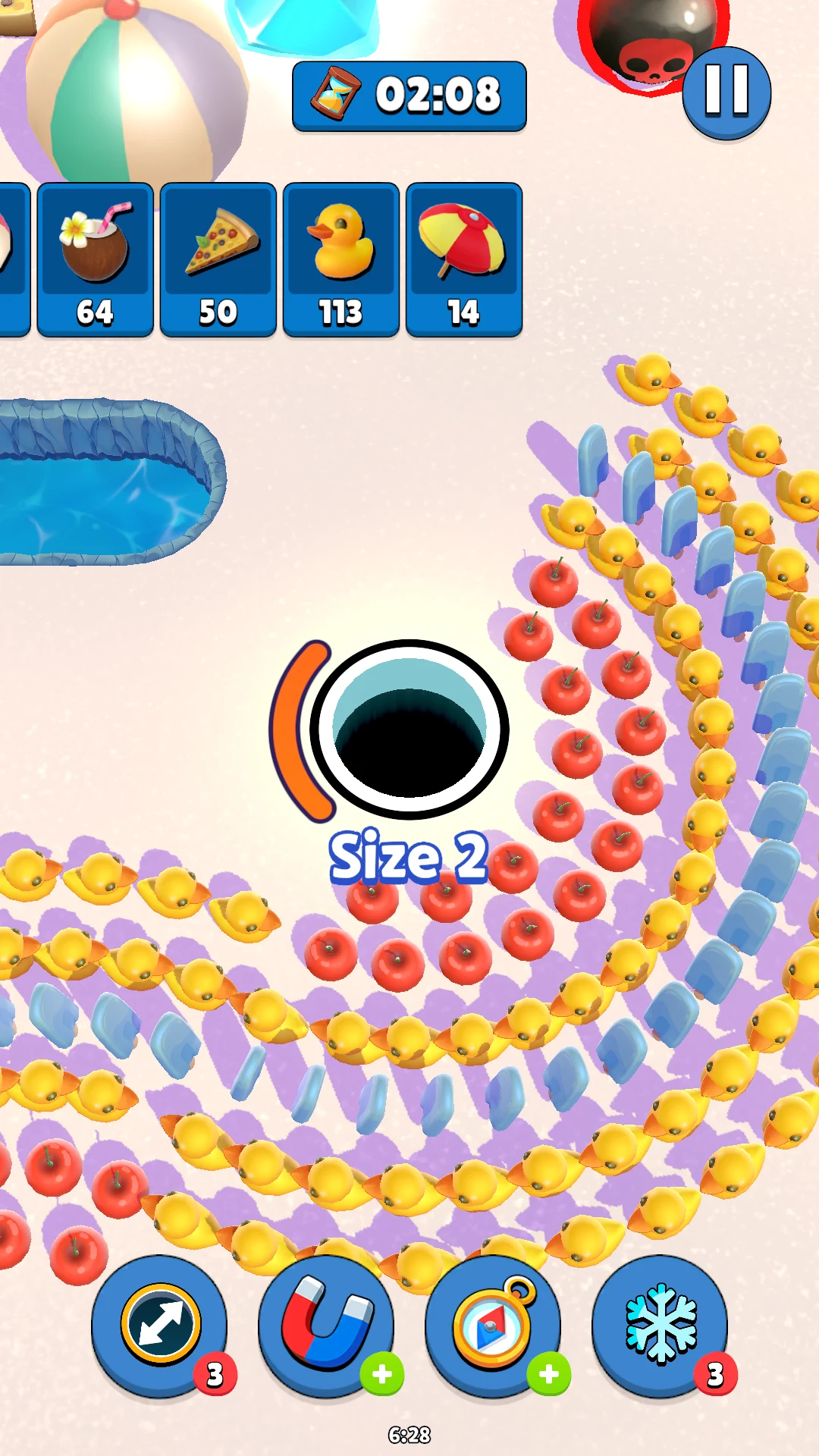Talking Tom: Hole Quest screenshot