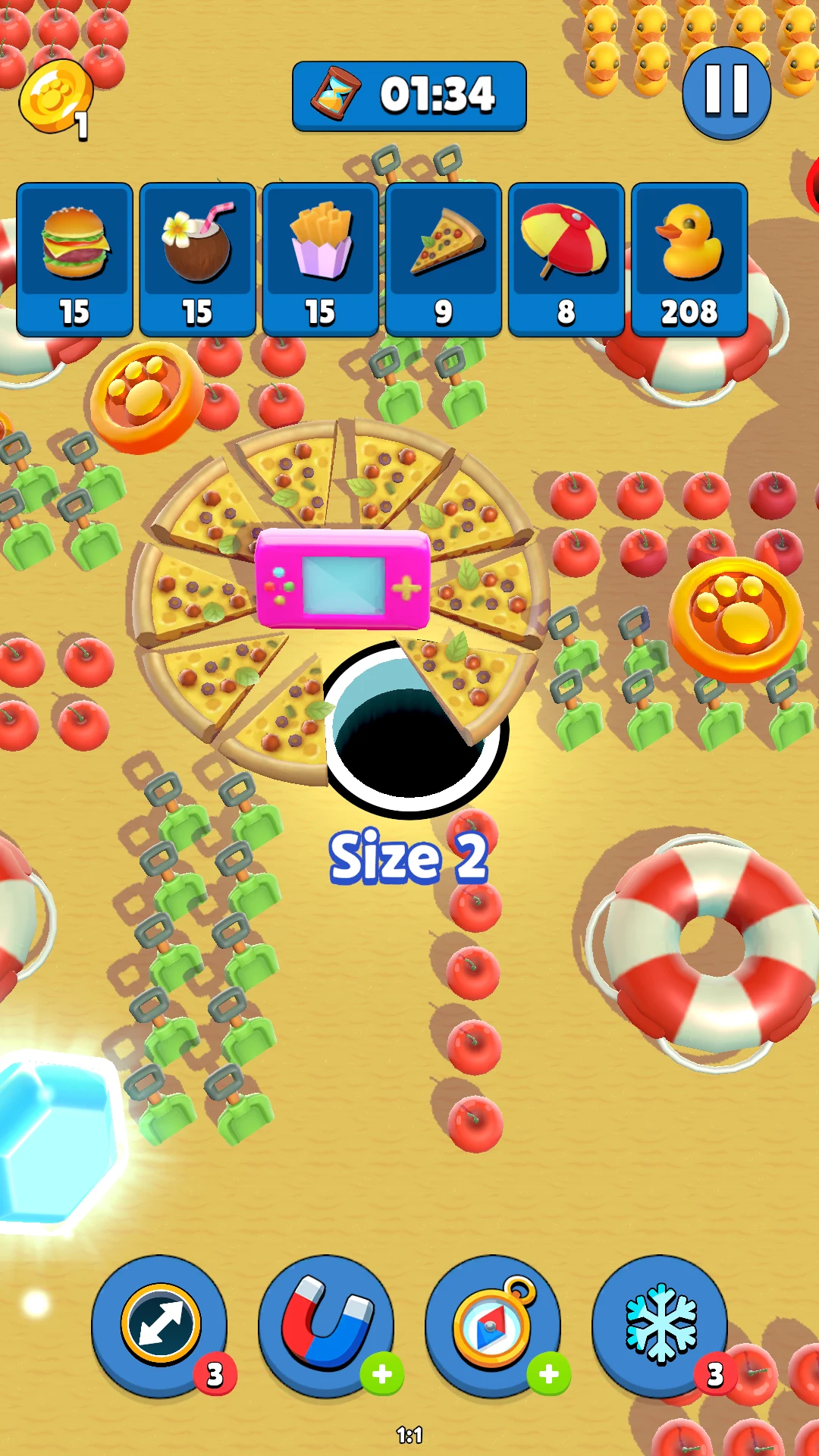 Talking Tom: Hole Quest screenshot